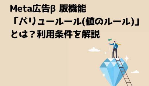 Meta広告β版機能「バリュールール(値のルール)」とは？利用条件を解説